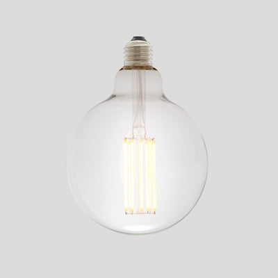 G125 10W LED Long Filament Light Bulb E27 3000K Clear Glass | Superior Quality LED Light Globes | Vintage LED